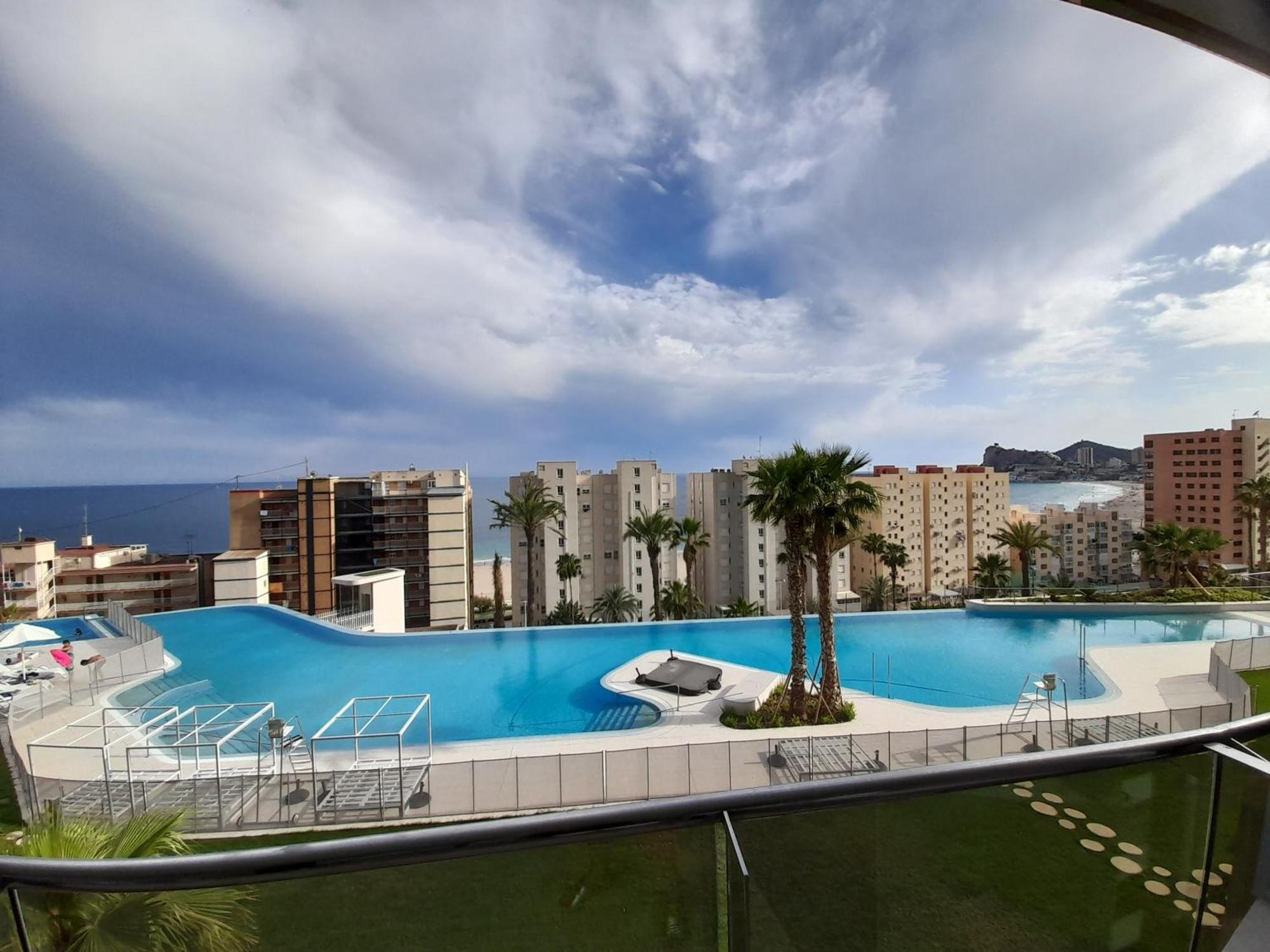 Sunset Cliffs Sea View Apartments 14 Floor Benidorm Exterior foto