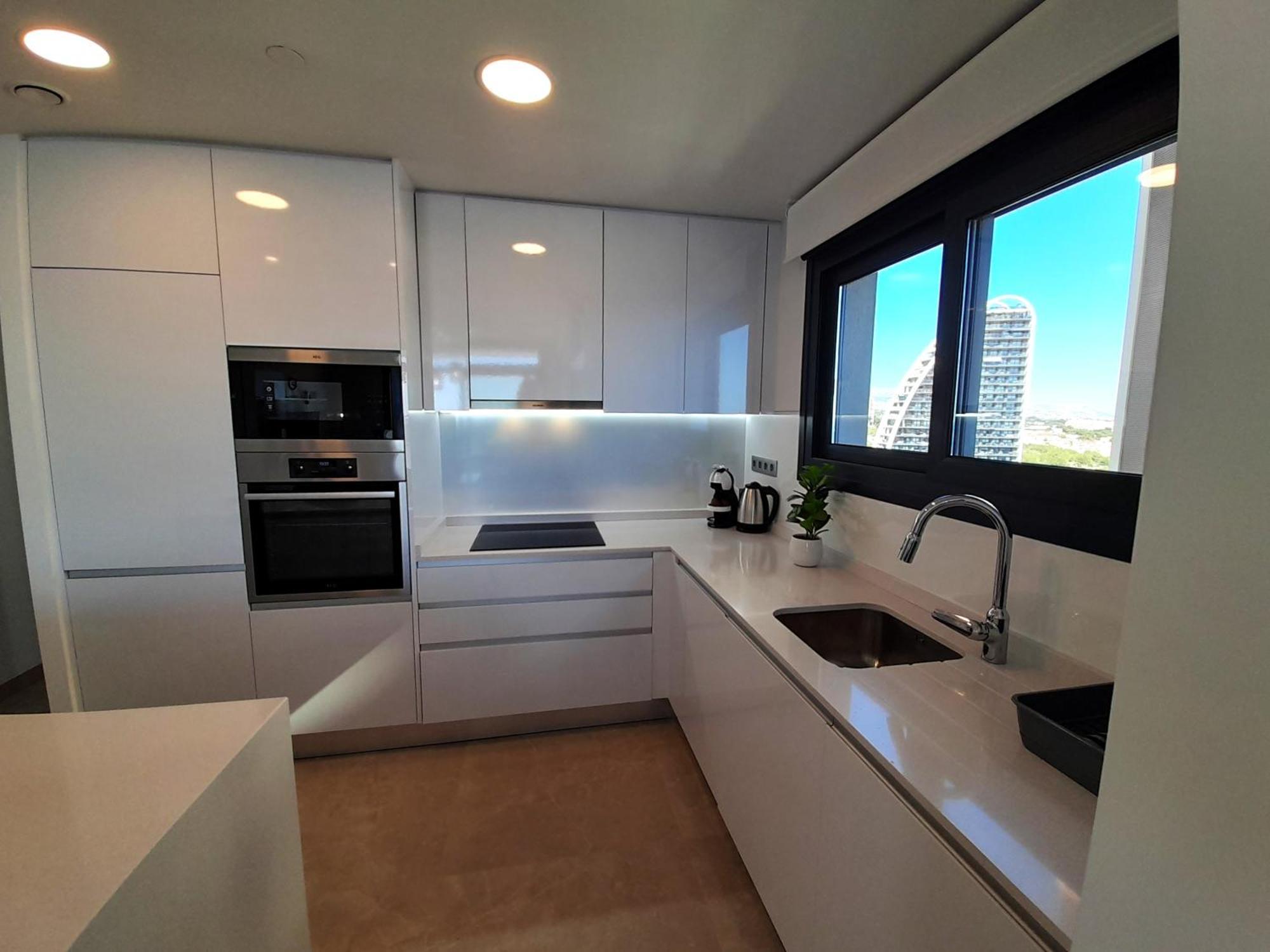 Sunset Cliffs Sea View Apartments 14 Floor Benidorm Exterior foto