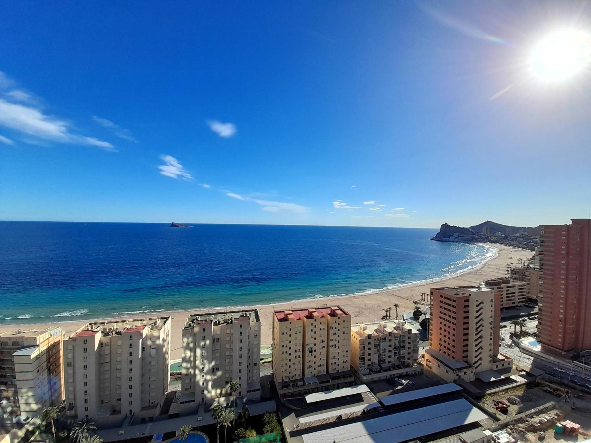 Sunset Cliffs Sea View Apartments 14 Floor Benidorm Exterior foto
