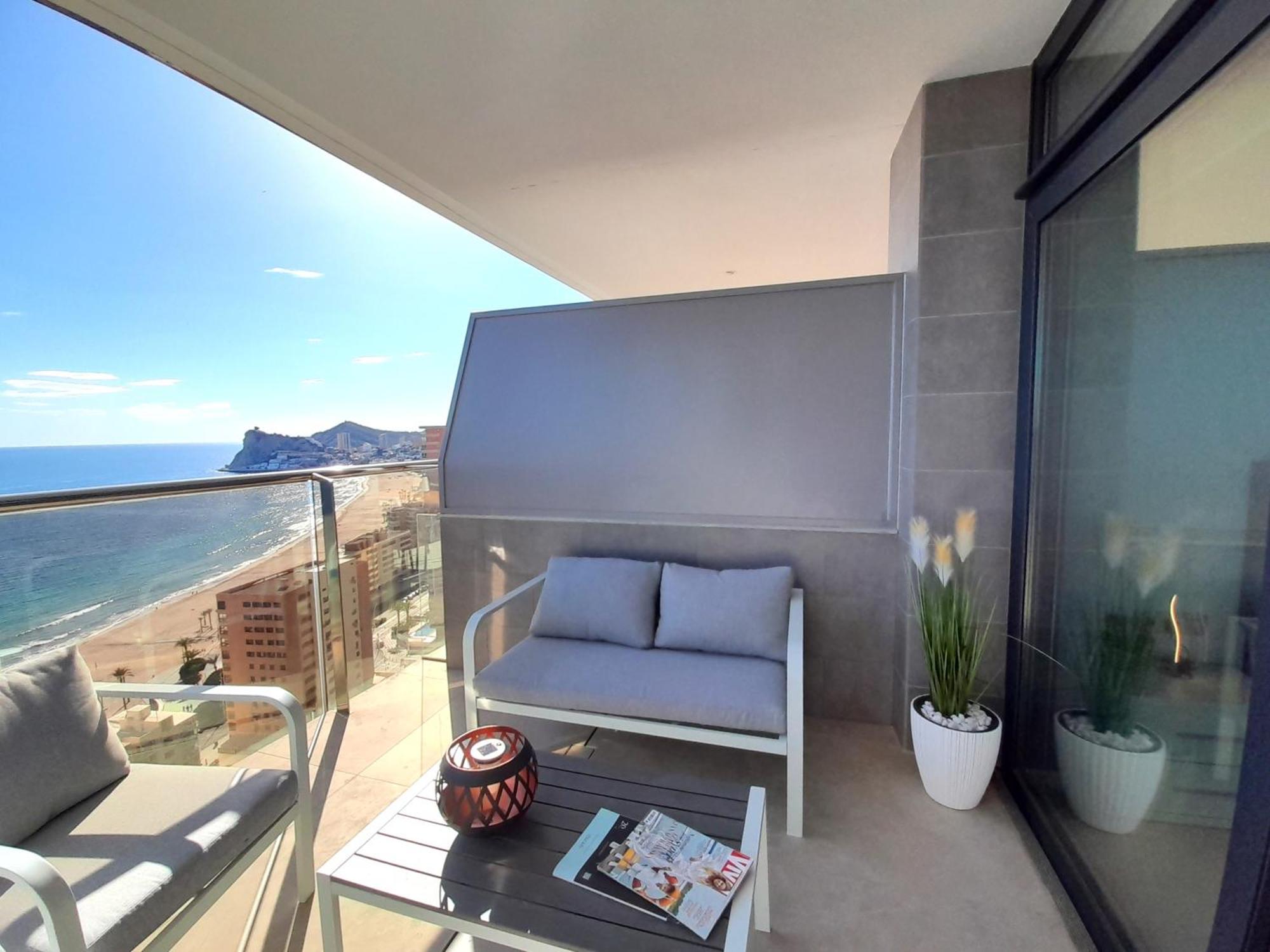 Sunset Cliffs Sea View Apartments 14 Floor Benidorm Exterior foto